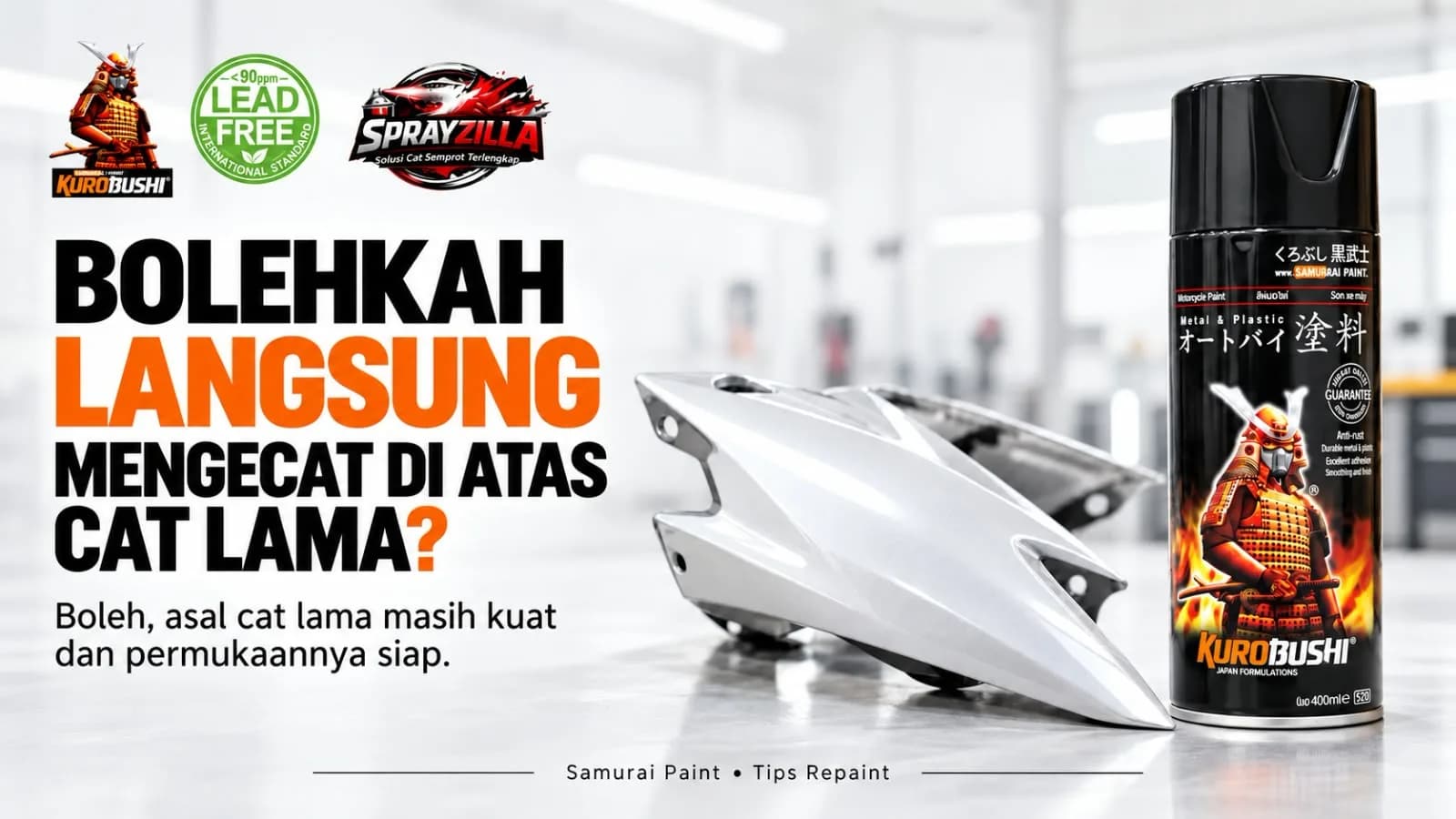 Bolehkah Langsung Mengecat di Atas Cat Lama?
