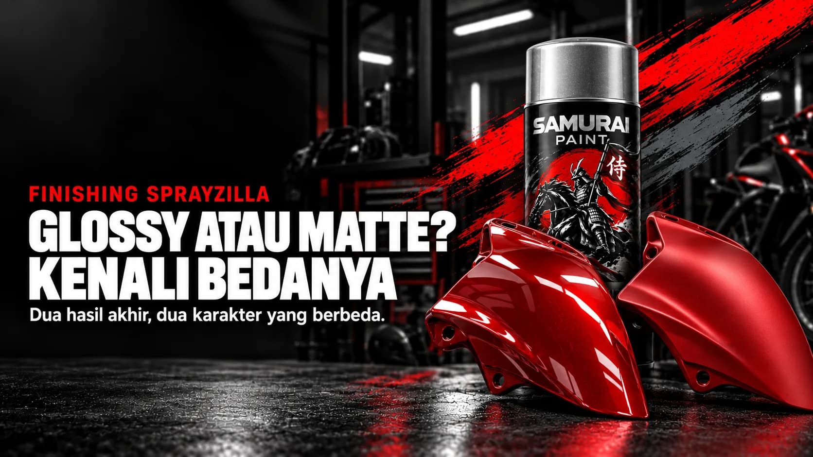 Glossy atau Matte? Kenali Bedanya