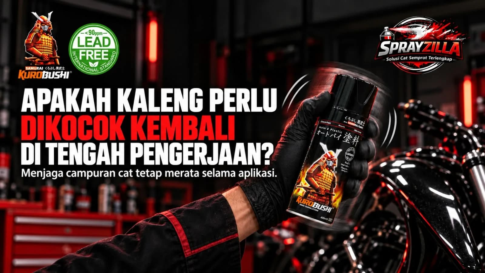 Perlukah Kaleng Cat Dikocok Ulang Saat Pengerjaan?